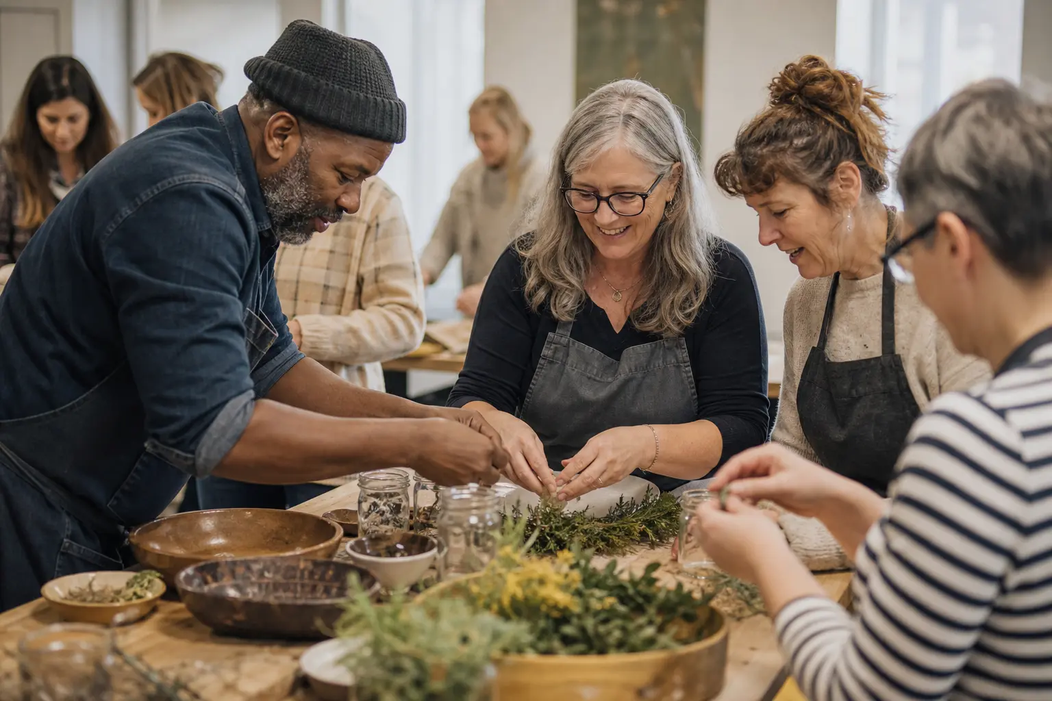 Workshop at a Bushbrook community event