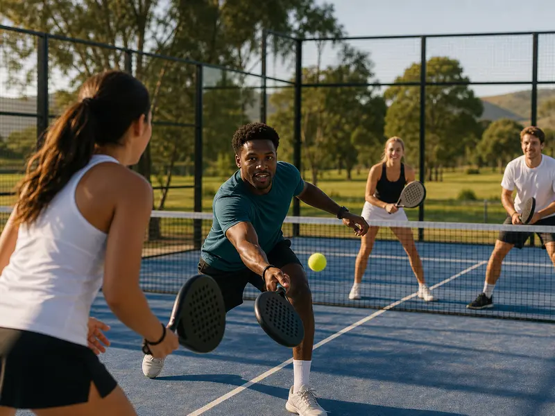 Padel on the courts