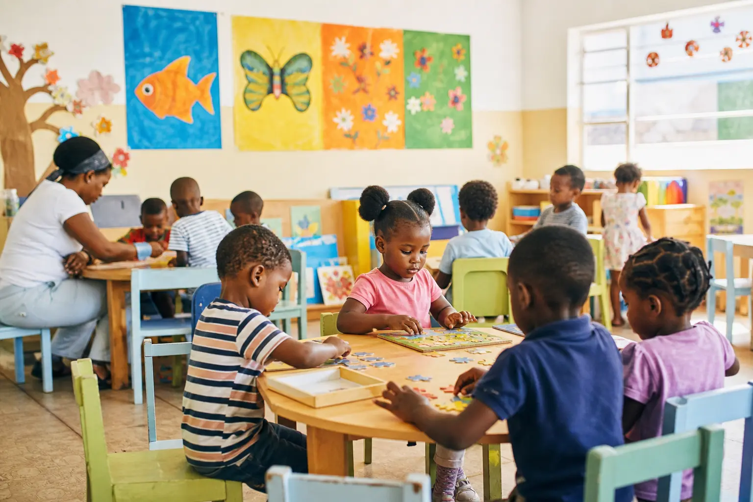 Play school classroom at Bushbrook