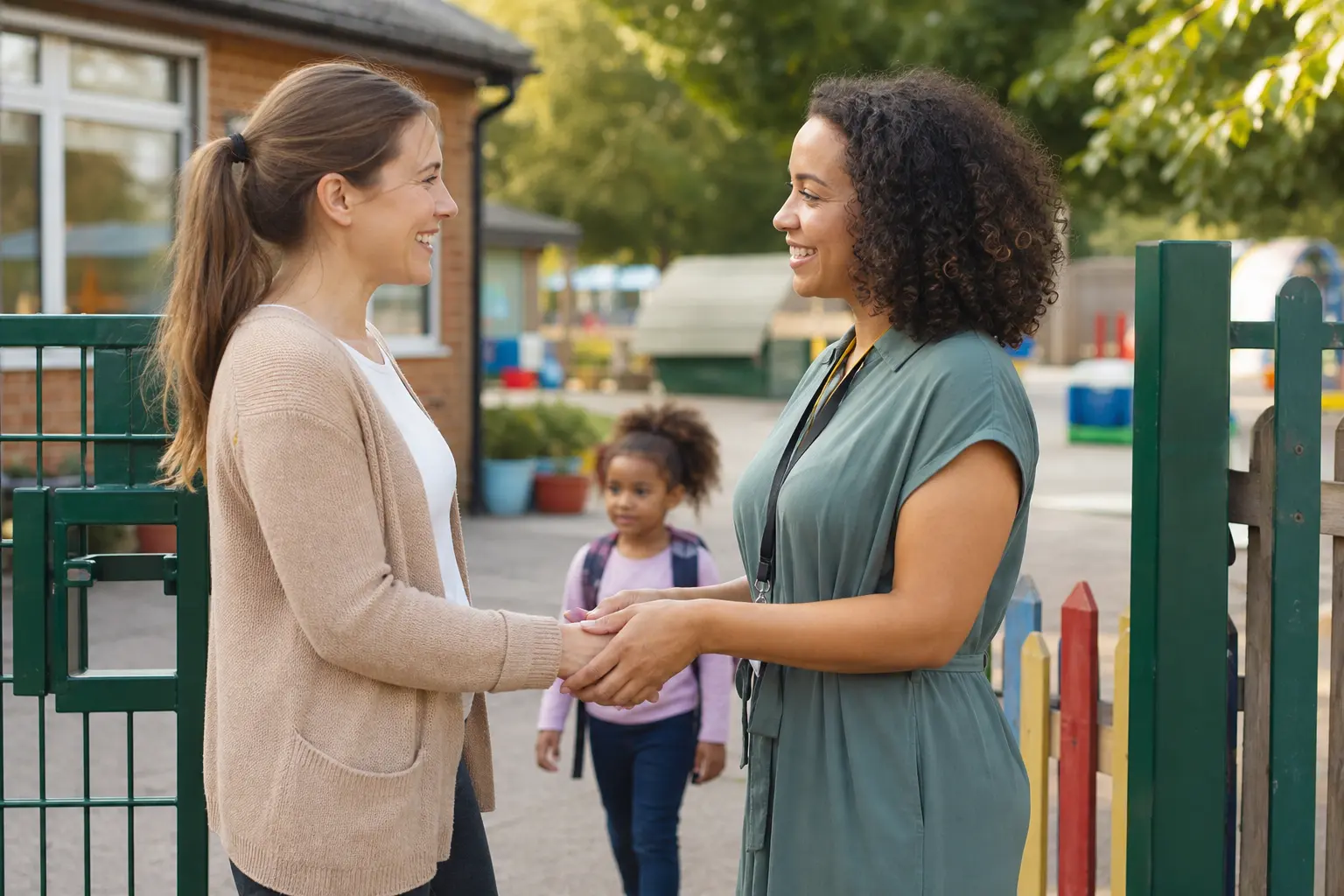 Families at Bushbrook play school