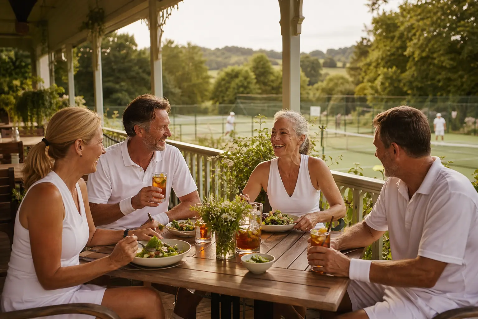 Tennis followed by lunch at Bushbrook