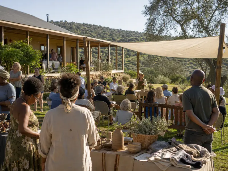 Workshop and community event at Bushbrook